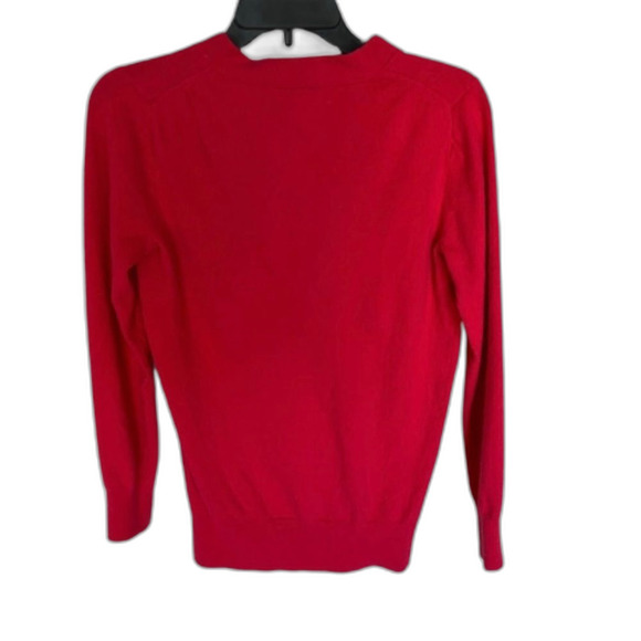 J.Crew button front wool/cotton blend cardigan PINK XS - Picture 2 of 5